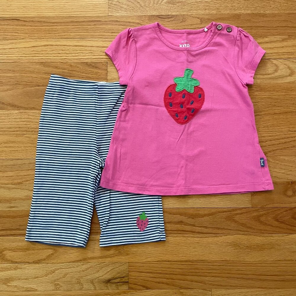 Kite Clothing Strawberry Top & Shorts Set